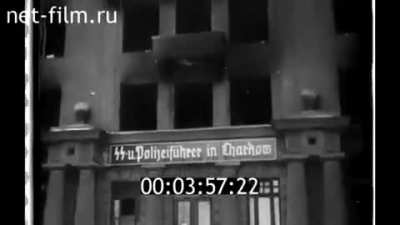 Fascist war crimes trials & executions of 3 Nazis & 1 Russian Traitor, 1943, in Kharkiv.

Reel №3
