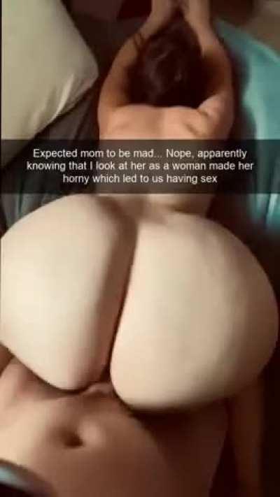 Huge ass mom invites son up to her room for a 