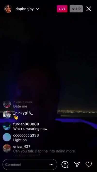 Daphne joy thinks size matters lol