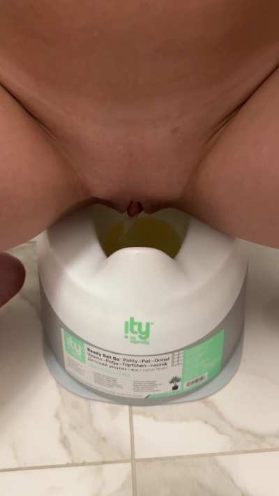 Daddy says I’m not ready for a big girl potty yet