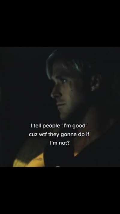 I'm not okay