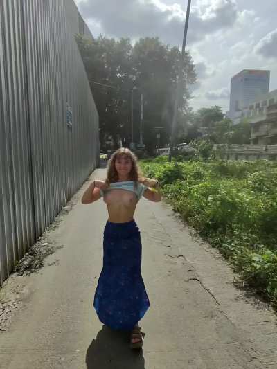 I’ve lost a bet, so I’ll have to do this…