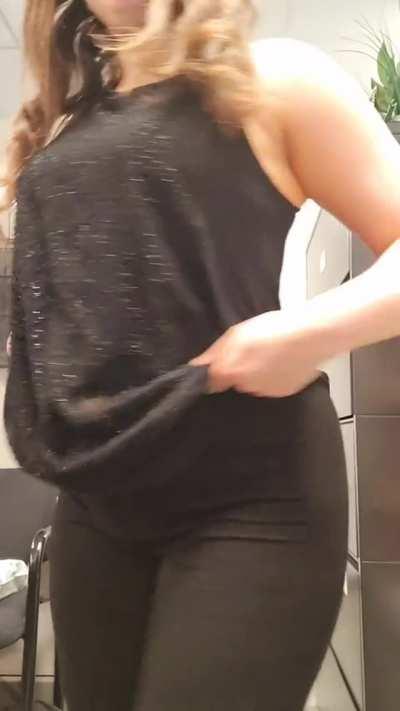 People think I'm flat because sit at a desk all day, but...