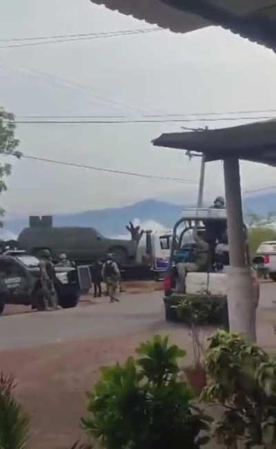 Impounded narco tank