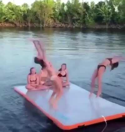 HMC while I try to do a backflip