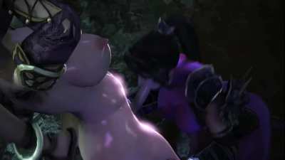 Futa Ivy x Taki and Talim ( SFMSlayer) [ SoulCalibur]