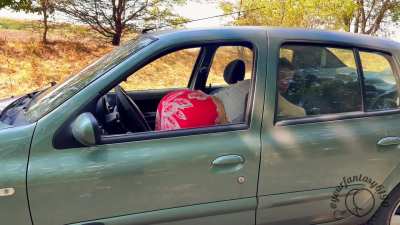 Tummy Hurts So I Fart In My Car 