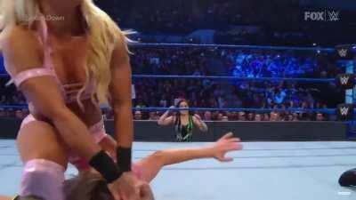 Mandy Rose Humiliates And Dominates Alexa Bliss.