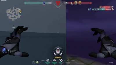 1 vs 6 ace clutch, during a tournament