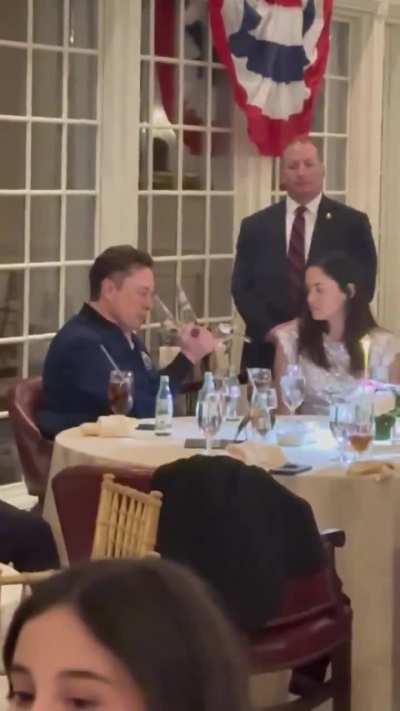 Elon Musk showing off his engineering skills