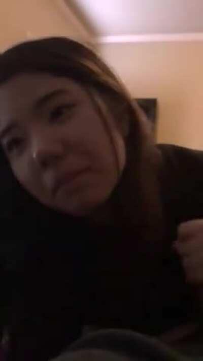 Hand job and a convo