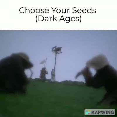 This one's a bit long. Choose Your Seeds in a nutshell