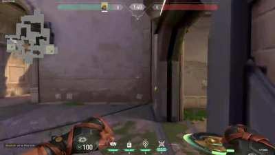 You can break the Ascent doors with a single satchel, but only if you throw it at the top of the door