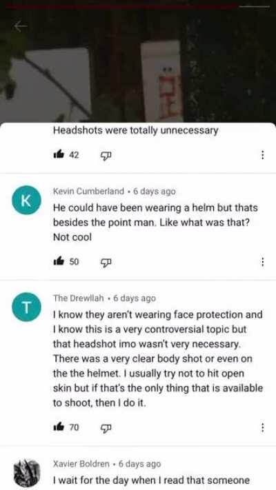 They are realizing headshots are stupid