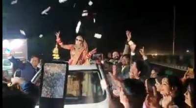 Car ploughs into revelers, man behind the bride seen flying in air