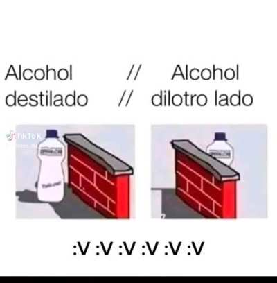 Alcohol destilado / alcohol dilotro lado 