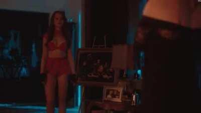 I need to be dominated by Madelaine Petsch while she is wearing this