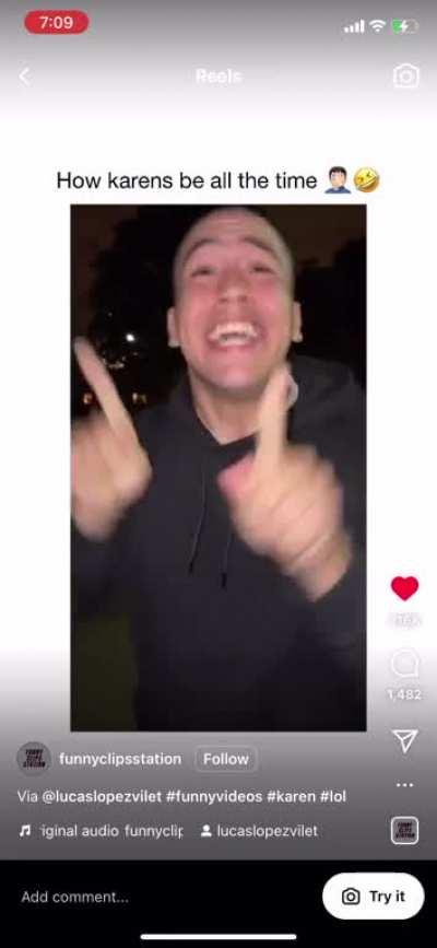 The only weird face funny video that I like