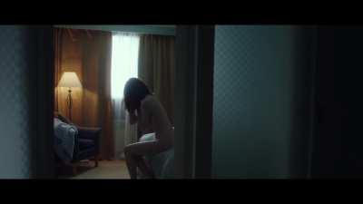 Karen Gillan getting railed from behind (in a film she wrote and directed herself)