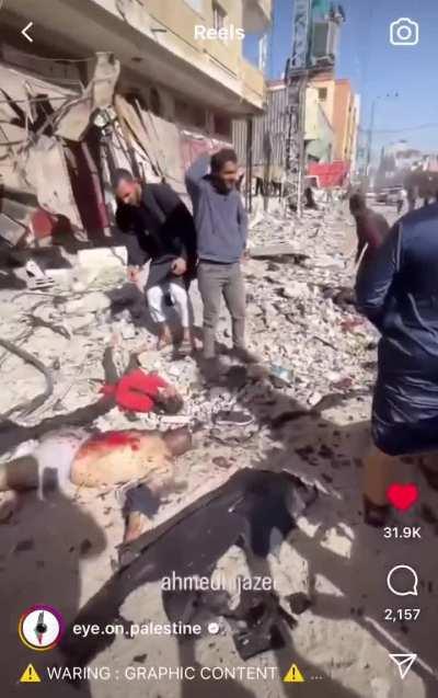 Killed civilians in Rafah