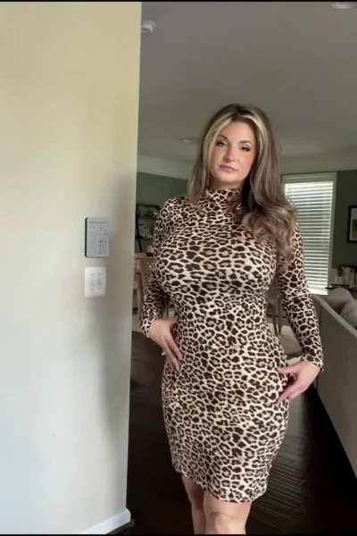 Cougar in leopard clothing