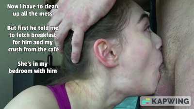 Do you think she'll hang out with me? I just hope he doesn't mind.. will he? I don't wanna make him angry or piss him off..