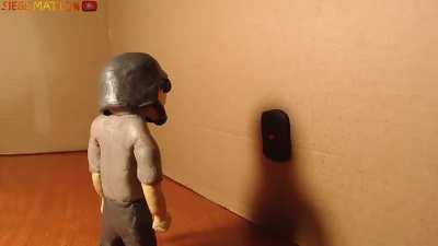 Thermite trailer BUT made out of clay