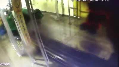 WCGW If you forget pulling hand brake when stepping out from your car to give washing ticket.