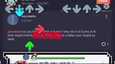 tiky song put in dumb argument but edited better (not saying my version is the best version, it has flaws too)