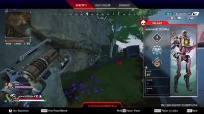 The latest hack I came across!! How are hacks that completely break the game rules like this even possible in Apex??