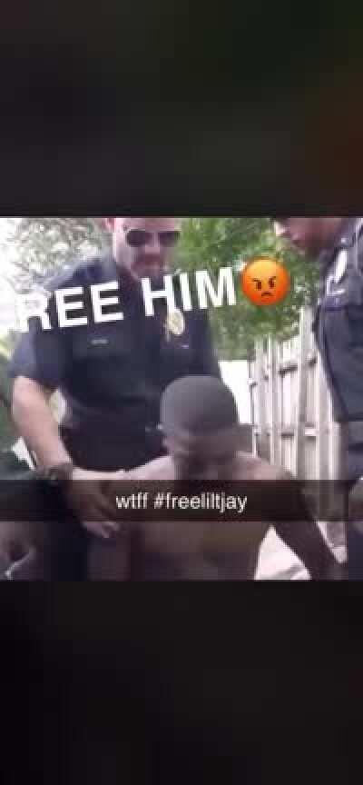 Live scene of DaBaby being arrested after Walmart shopping