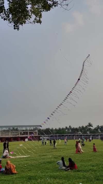 Elderly kite seller in Bangladesh creates a Ghibli moment in real life