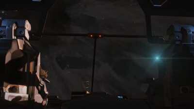 Epic shot of Carrier arrival