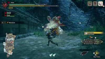 Light Bowgun in Rise is so satisfying!