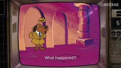 Watching every old school cartoon