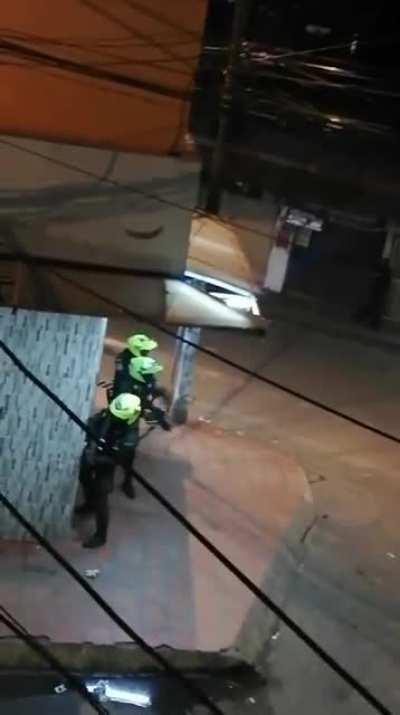 Proof of Police Using Rifles Against the People