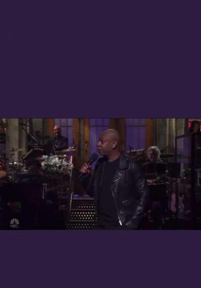 Dave Chappelle speaks on Kanye and Kyrie during SNL monologue.