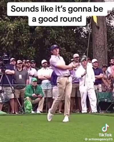 20 year old Gordon Sargent swing