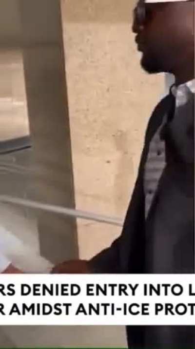 Congresswoman Maxine Waters denied entry to ICE detention center in Los Angeles