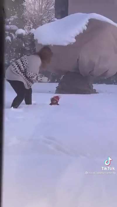 Dude is merciless with his girlfriend