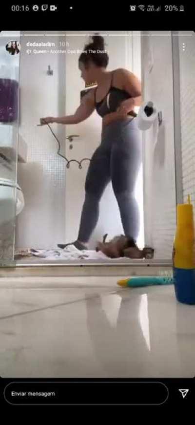 Uma professora gostosa dessa