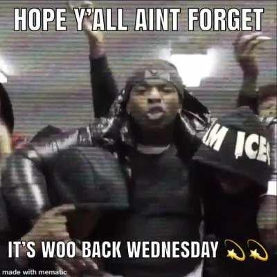 Woo Back Wednesday 💫💫