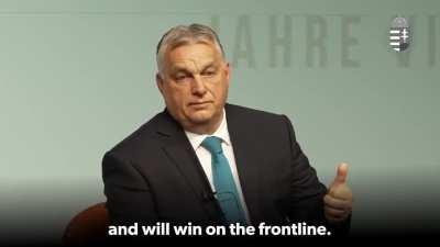 Inconvenient Truths of Russia by Orban, Prime Minister of Hungry 