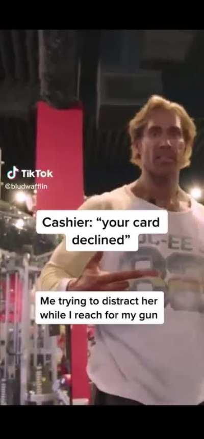 (I wanted to show her my 100% discount)