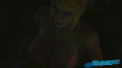 (26RegionSFM) Samus waking up to a monster surprise