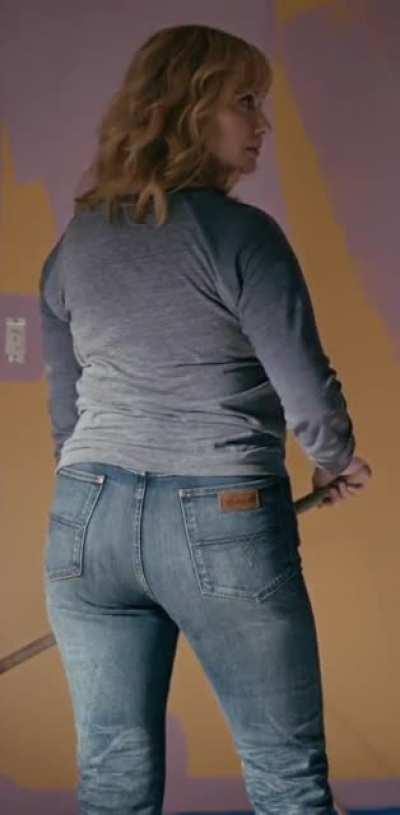 Painting from behind