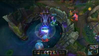 Rammus signals that enemies are missing