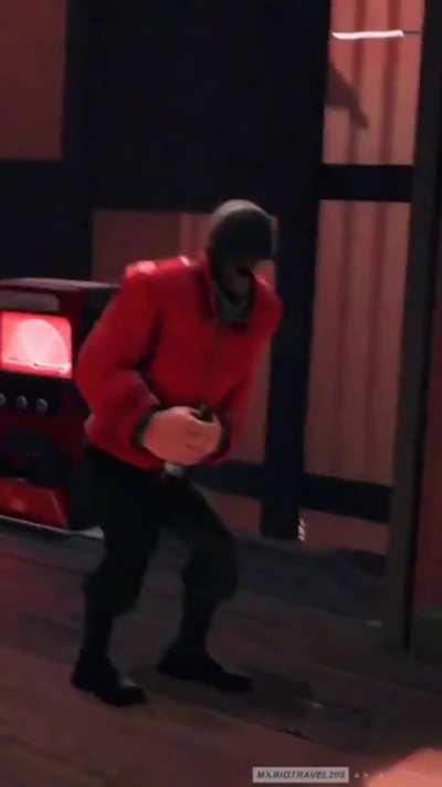 Scout trying to fly witha bike