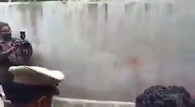 I wish this was a scene from a movie..but.. reality is much more tragic