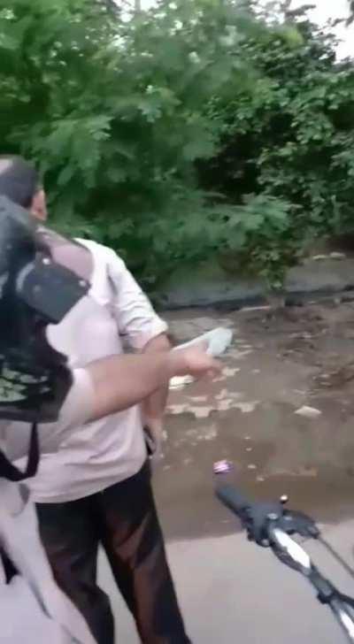 Left for dead on Indian streets.